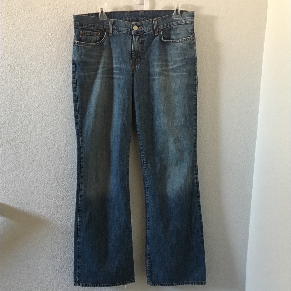 Lucky Brand Lowered Peanut blue jeans Women’s 14